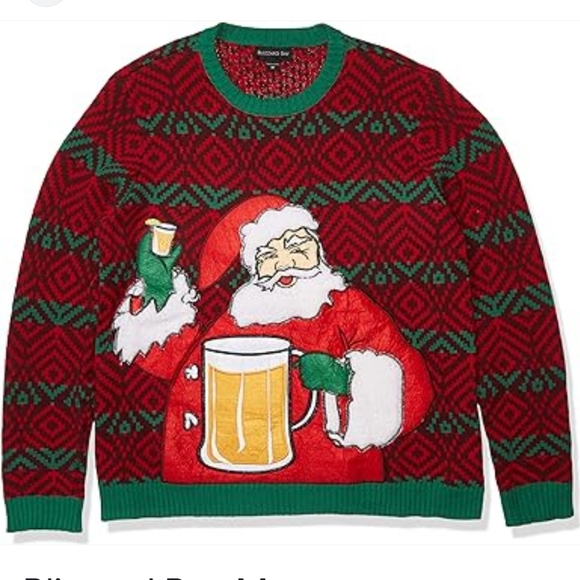 33 Degrees Other - Santa Sweater Holiday Christmas Extra Large